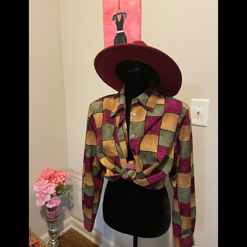 Vintage Liz Baker blouse